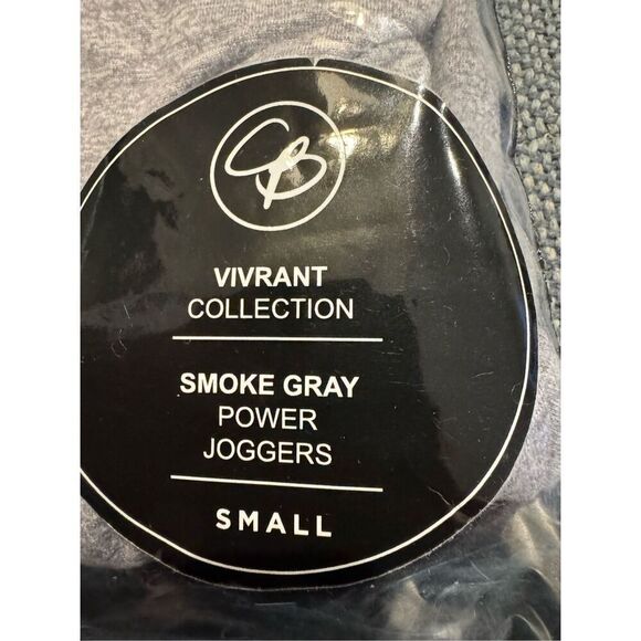 Celestial Bodiez NWT Power Joggers in 'Smoke Gray' Size Small - Picture 5 of 9